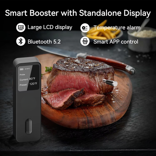 Cheftheron Pro Wireless Bluetooth Meat Thermometer with App Control